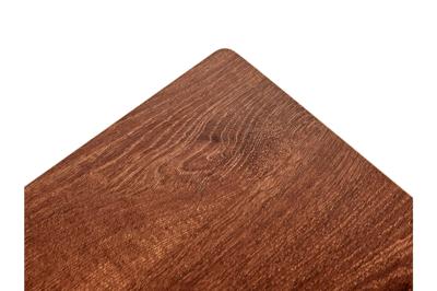 Стол Bradexhome Стол многофункциональный на колесах, 60x40 см, «РОЛЛ», 2 ножки, регул.высота, мдф, металл, тёмн. дерево, черный арт. TD 0731