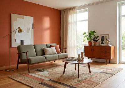 Кресло Halmar Диван HALMAR MILANO 3S tap. Castel 39 оливковый/орех арт. V-PL-MILANO_3S-SOFA-OLIWKOWY
