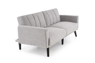 Кресло Halmar Диван HALMAR LARIX раскладной, серый арт. V-CH-LARIX-SOFA-POPIELATY