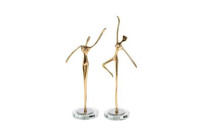 Статуэтка Garda Decor 55RD3604S Статуэтка "Балерина" цвет золото 16*8*25см арт. 55RD3604S