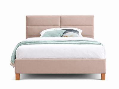 Кровать Signal Кровать SIGNAL SIERRA Velvet Bluvel 28 бежевый/дуб, 120/200 арт. SIERRAV120BED