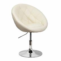 Барные стулья AksHome Кресло поворотное Paris, кремовый, экокожа арт. ZN-126571