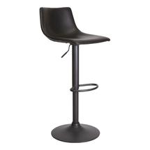 Барные стулья AksHome Стул барный Texas, черный + черная нить, экокожа арт. ZN-126601