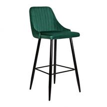 Барные стулья AksHome Стул барный Megan 2, зеленый, велюр арт. ZN-126814
