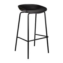 Барные стулья AksHome Стул барный Marcel, черный, пластик арт. ZN-126801