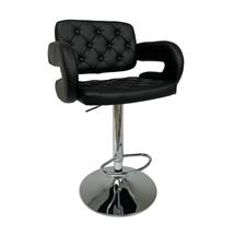 Барные стулья AksHome Стул барный Elton, черный, экокожа арт. ZN-126520