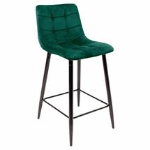 Барные стулья AksHome Стул барный Mia, зеленый, велюр арт. ZN-126558