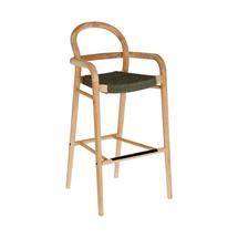 Барные стулья La Forma (ех Julia Grup) Барный стул Sheryl серо-зеленый В.108 арт. 077837