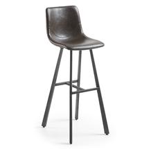 Барные стулья La Forma (ех Julia Grup) Барный стул Trac темно-коричневый арт. 052532