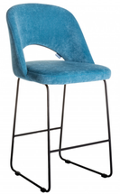 Барные стулья R-Home Кресло бар Lars Блю/Линк арт. 4101208h_Блю_Бар