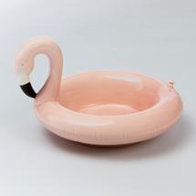 Блюдо Doiy Блюдо сервировочное doiy, floatie flamingo, 11х16х18 см арт. DYFLOSBFL