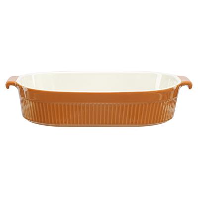 Блюдо ЯЯЯ Блюдо для запекания soft ripples, 35,9х23,3 см, карамельное арт. LJ000065