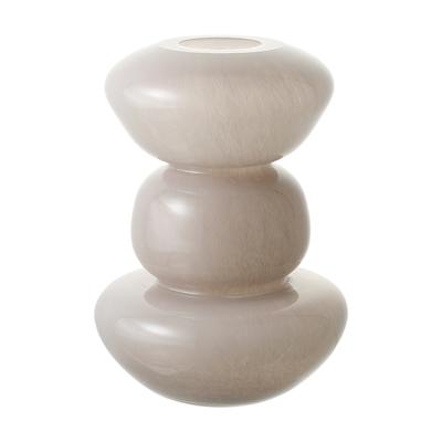 Декор Bergenson Bjorn Ваза riverstone, 25 см, жемчужно-серая арт. BB0001000