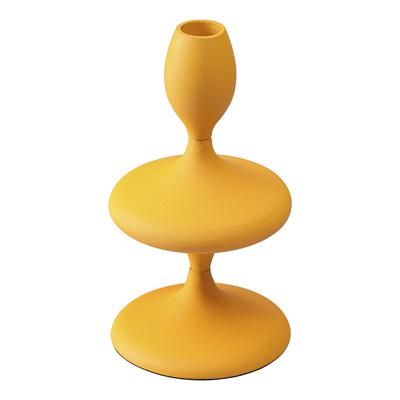 Декор Bergenson Bjorn Подсвечник vivlend, 20 см, оранжевый арт. BB0000677