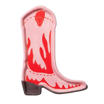 Декор Doiy Поднос декоративный rodeo, cowboy boot, 18,5x14 см арт. DYTRTROCB