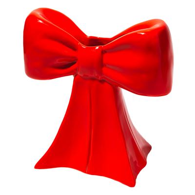 Декор Doiy Ваза для цветов bow, 20 см арт. DYVASBOWR