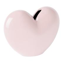 Декор Doiy Ваза для цветов love, 15,5 см, светло-розовая арт. DYVASLOVP