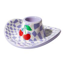 Декор Doiy Подсвечник rodeo, cowboy hat, 4 см, лиловый арт. DYCAHROHAL
