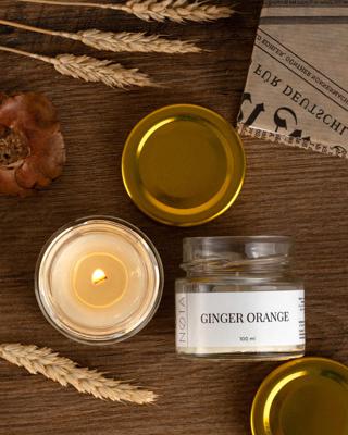 Декор Stool Group Свеча ароматическая Nota Ginger orange, 100 мл арт. УТ000035849