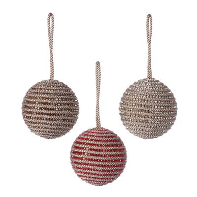 Декор Tkano Набор елочных украшений rustic diamonds из коллекции new year essential, 3 шт. арт. TK25-NY_DEC0003