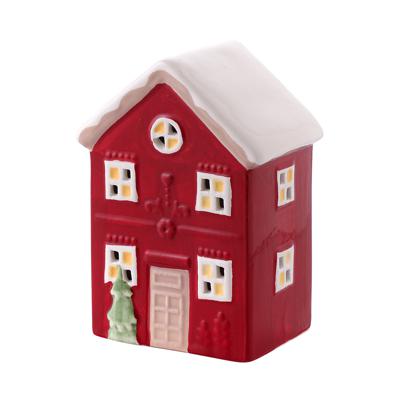 Декор Tkano Домик с подсветкой fredensborg из коллекции new year essential, 13 см арт. TK25-NY_LH0001