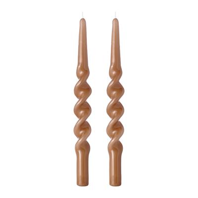 Декор Tkano Набор из двух свечей светло-коричневого цвета из коллекции essential, 35 см арт. TK25-CND0003