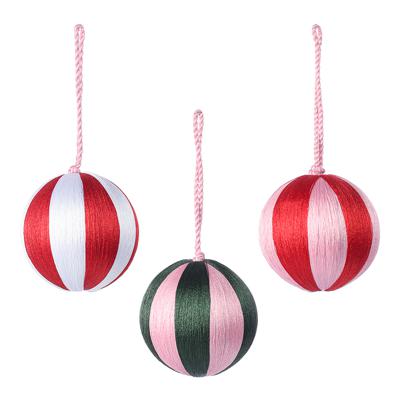 Декор Tkano Набор елочных украшений circus из коллекции new year essential, 3 шт. арт. TK25-NY_DEC0001