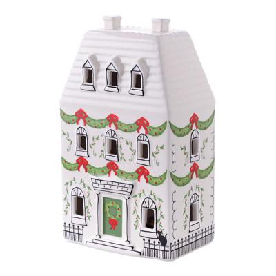 Декор Tkano Домик с подсветкой olgod из коллекции new year essential, 19см арт. TK25-NY_LH0004