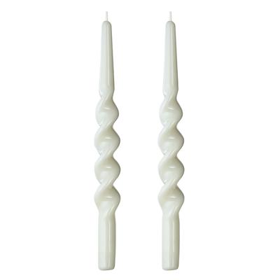 Декор Tkano Набор из двух свечей светло-серого цвета из коллекции essential, 35 см арт. TK25-CND0002