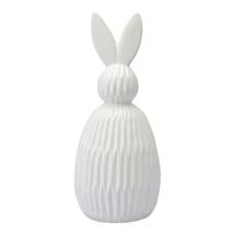 Декор Tkano Декор из фарфора белого цвета trendy bunny из коллекции essential, 12,5х12,5x30,5 см арт. TK24-DEC-RA0003