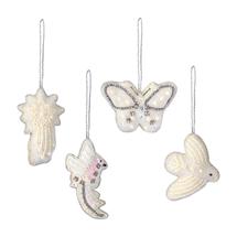 Декор Tkano Набор елочных украшений christmas pearls из коллекции new year essential, 4 шт. арт. TK25-NY_DEC0005