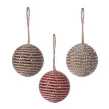 Декор Tkano Набор елочных украшений rustic diamonds из коллекции new year essential, 3 шт. арт. TK25-NY_DEC0003