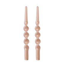 Декор Tkano Набор из двух свечей цвета пыльной розы из коллекции essential, 35 см арт. TK25-CND0006