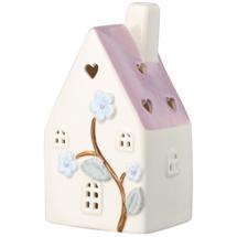 Декор Tkano Домик из фарфора с подсветкой skagen из коллекции easter essential, 15 см арт. TK25-DEC-BD0002