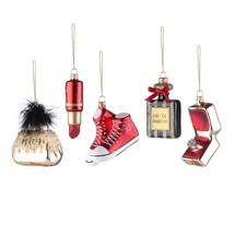 Декор Tkano Набор ёлочных украшений vogue из коллекции new year essential, 5 шт. арт. TK25-NY_DEC0010