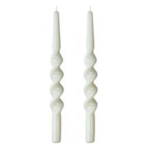 Декор Tkano Набор из двух свечей светло-серого цвета из коллекции essential, 35 см арт. TK25-CND0002