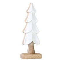 Декор Tkano Декор новогодний snowy tree из коллекции new year essential, 30 см арт. TK25-NY_CTR0009