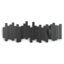 Декор Umbra Вешалка настенная sticks, 49,3 см, черная, 5 крючков арт. 318211-040