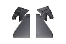 Держатель для книг Garda Decor XBE71952 Держатели для книг "Кони" серые 2 шт., 11.5*6*21.5см. арт. XBE71952