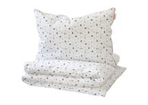 Домик Ellipsefurniture Комплект постельного белья «Домики» (кант, сатин) арт. ZN-367438