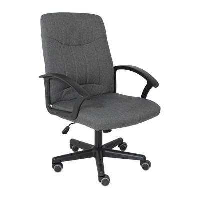 Кресло компьютерное AksHome Кресло поворотное Polo, серый, ткань арт. ZN-418415