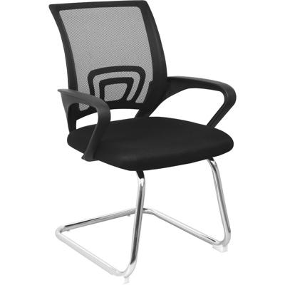 Кресло компьютерное AksHome Стул Ricci, черный+черный, ткань арт. ZN-381501