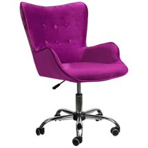 Кресло компьютерное AksHome Кресло поворотное Bella, фиолетовый, велюр арт. ZN-125879