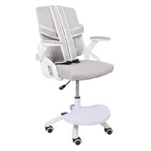 Кресло компьютерное AksHome Кресло поворотное MOON, ткань, cерый арт. ZN-368730