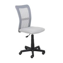 Кресло компьютерное AksHome Кресло поворотное Tempo, серый, ткань + сетка арт. ZN-381502