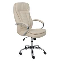 Кресло компьютерное AksHome Кресло поворотное Richard New, кремовый, экокожа арт. ZN-381506