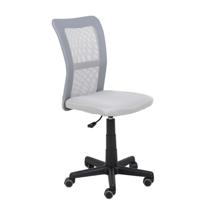 Кресло компьютерное AksHome Кресло поворотное Tempo, серый, ткань + сетка арт. ZN-381502