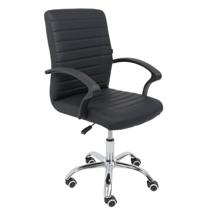 Кресло компьютерное AksHome Кресло поворотное James, чёрный, экокожа арт. ZN-125975