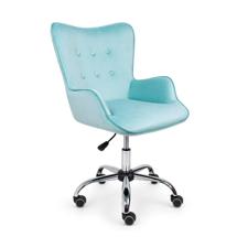 Кресло компьютерное AksHome Кресло поворотное Bella, мятный, велюр арт. ZN-125883