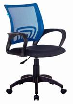 Кресло компьютерное Бюрократ Кресло Бюрократ CH-695NLT синий TW-05 сиденье черный TW-11 сетка/ткань крестовина пластик арт. УТ000016930